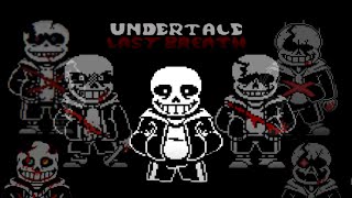 Undertale Last Breath Full UST Phases 130 ANIMATED [upl. by Ailegave]