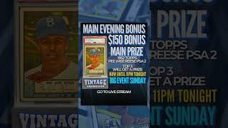 Wow 1952 Topps Pee Wee Reese Big Event 150 Bonus [upl. by Spence]