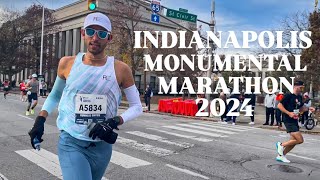 Indianapolis Monumental Marathon 2024 [upl. by Ajnin]