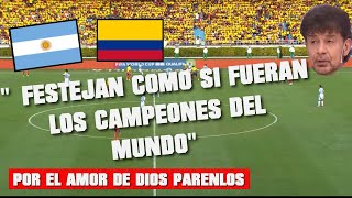 🔴Relator Argentino Enojado Daniel Mollo🔴 Colombia 2  Argentina 1 Eliminatorias 2025 [upl. by Ludmilla]