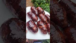 SMOKED ARMADILLO EGGS ON THE ZGRILL [upl. by Stedmann535]