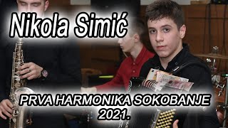 Prva harmonika SokobanjeNIKOLA SIMIĆ14 godinaSplet kola 2022 [upl. by Stamata]