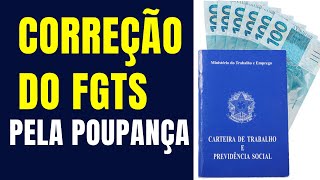 STF TEM TRÊS VOTOS PARA CORREÇÃO DO FGTS PELA POUPANÇA  ADI 5090  STF  TR  INPC [upl. by Ahterod]