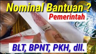 Bantuan BLT BPNT PKH 2020 [upl. by Sanyu]