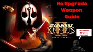 The BEST KOTOR 2 NonUpgradeable Weapons [upl. by Ikiv]