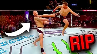 Wildest Capoeira KNOCKOUTS In MMA [upl. by Lewison673]