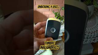 TIMBRE INSTALADO FÁCIL unpkdtodo suscríbete short hazlotumismo unboxing unboxingvideo [upl. by Adiazteb]