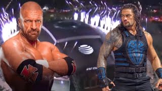 Triple H vs Roman Reigns WWE World Heavyweight Title Match WrestleMania 32 [upl. by Atilemrac]