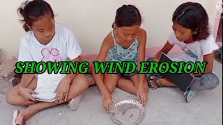 SHOWING WIND EROSION GRADE5 [upl. by Raymund]