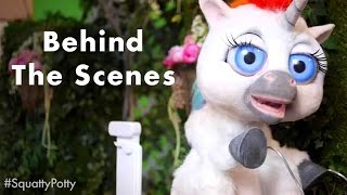 Behind the Scenes  This Unicorn Changed The Way I Poop SquattyPotty [upl. by Hsakiv]