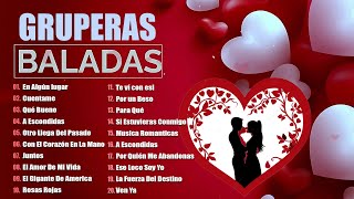 Mix Baladas Gruperas de los 90s  Viejitas Pero Bonitas  Mejores Canciones En Español CD18 [upl. by Aneeres]