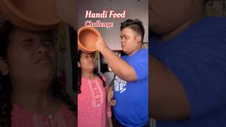 My Sister Vs Me  Who will make the best food in Handi shorts [upl. by Eiclek539]