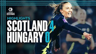 Scotland 40 Hungary  Scotland Secure PlayOff Final in Style  UEFA EURO 2025 Playoff Highlights [upl. by Ainoval]