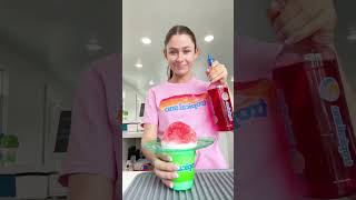 My fav😋 shaveice pouring tropical tropicalsno flavor icecream worklife snowcone usa [upl. by Norrie]