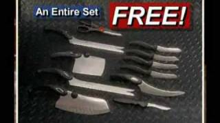 Miracle Blade III TV Infomercial Part 1 Chef Tony presents Americas Best Selling Knives set [upl. by Fatma]