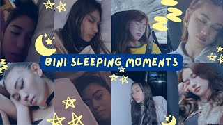 ENG SUB BINI Sleeping Moments  BINI VIDEOS [upl. by Lay]