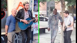 When Celebrities Surprising Street Performers By Joining Them [upl. by Nowujalo]