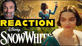 DISNEYS SNOW WHITE 2024  FIRST Trailer REACTION  Rachel Zegler  Gal Gadot [upl. by Hajan]