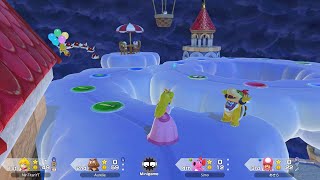 Super Mario Party Jamboree  Peach vs Toadette vs Goomba vs Birdo  Marios Rainbow Castle [upl. by Henryson432]