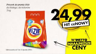 NETTO naaajniższe ceny od 7 stycznia 2014 r [upl. by Ytinirt900]