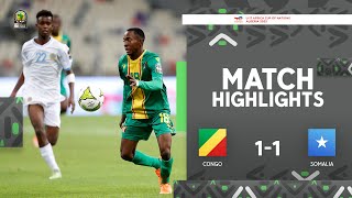 Congo 🆚 Somalia  Highlights  TotalEnergiesAFCONU17 2023  MD2 Group A [upl. by Ahsa181]