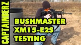 Bushmaster XM15E2S AR15 556 Testing [upl. by Lulu]