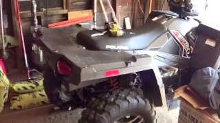 Atv Kolpin model 93450 outfitter box quick review [upl. by Nahtaneoj]