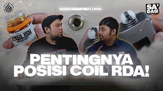 Sadar Dasar  Pentingnya Posisi Coil Di RDA Jangan Asal Pasang [upl. by Zahc790]