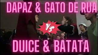 Dapaz e Gato de rua x Duice e Batata  primeira fase  lilas91 [upl. by Barrow200]