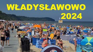 Władysławowo 17072024 Plaża Deptaki Port Atrakcje [upl. by Ecidna]