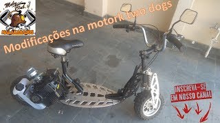 Motork Two Dogs Dropboards 50cc [upl. by Recnal]