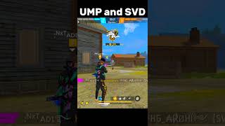 Ump Svd×Adi star 🌎  Ump and Svd for 24 hours  freefire adistar foryou [upl. by Mars]