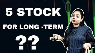 5 stock for long term portfolio    best share for long term at buying price [upl. by Swane]