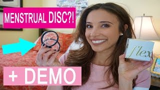 Flex Menstrual Disc  Demo I PERIOD TALK [upl. by Ydrah129]