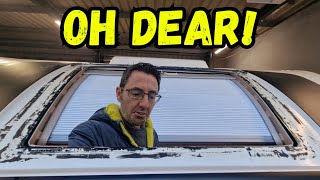 Caravan Sunroof Disaster 🤦 [upl. by Esra]