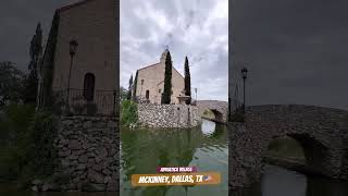 European style Adriatica village in McKinney Texas  places to visit in Dallas Texas dallastx [upl. by Gnav]