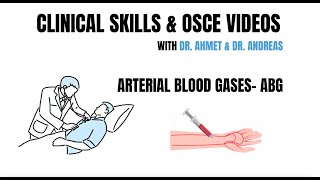 Arterial Blood Gases ABG OSCE Videos [upl. by Loutitia]