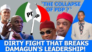 Trouble Breaks PDP Wike amp Atikus Fight Damaguns Troubles ‎thecontextng Episode 008 [upl. by Mixam]