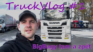 TruckVlog 1  BigBagy tam a zpět [upl. by Waiter680]