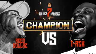 REED DOLLAZ VS T REX FACEOFF  CHAMPION [upl. by Eldorado]