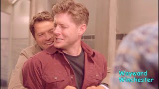 Jensen Ackles amp Misha Collins Funny Bloopers VS Real Life [upl. by Aneet976]