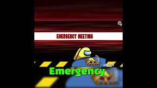 Among Us EMERGENCY MEETING shortvideo shorts [upl. by Imef817]