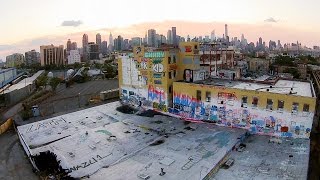 Looking Down on 5 Pointz with a quotDronequot [upl. by Bunce]