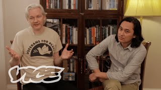 Julian Assange Talks Chelsea Manning and the Media in Rare Interview [upl. by Addiego129]