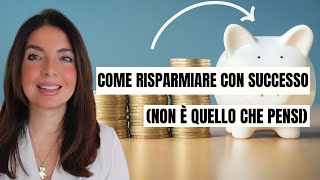 COME RISPARMIARE VELOCEMENTE 4 STRATEGIE EFFICACI per risparmiare denaro [upl. by Emmi]