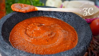 Salsa Roja Taquera 🌶🔥😤 de Taqueria [upl. by Halette]