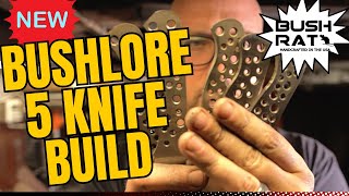 NEW BUSH RAT KNIVES 5 KNIFE BUILD [upl. by Eiroc706]