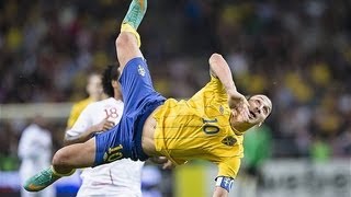 Zlatan Ibrahimovic Bicycle Kick Vs England [upl. by Ramal413]