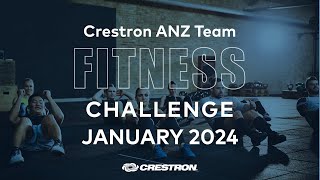 Crestron ANZ Team Fitness Challenge 10K PushUps January 2024 [upl. by Lauber]