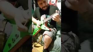 green washburn dimebag guitar [upl. by Evangeline813]